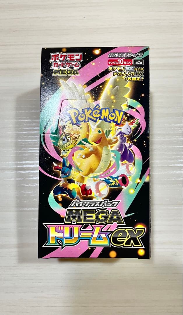 ポケモンカードゲーム MEGAドリームex １ボックス