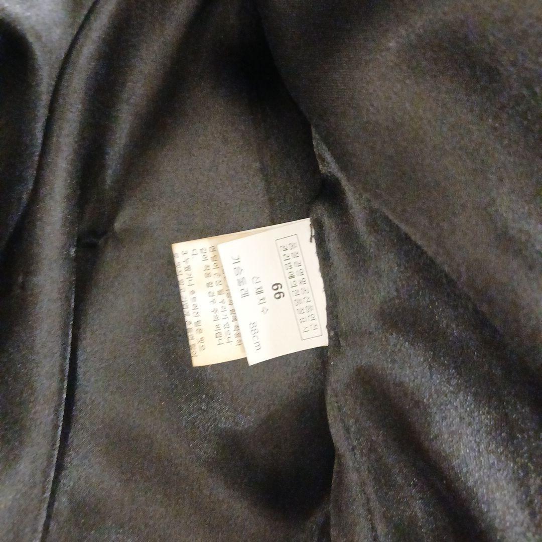 ブラックファーショートコート 66サイズ