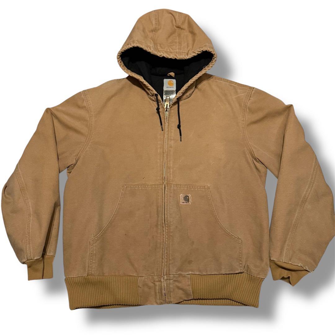 Lサイズ カーハート アクティブジャケット ベージュ