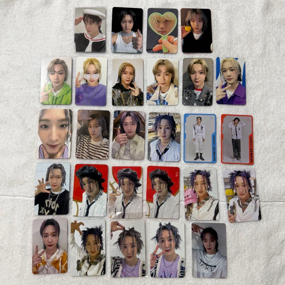 p1harmony p1h ソウル　トレカ　セット　ヨントン　2