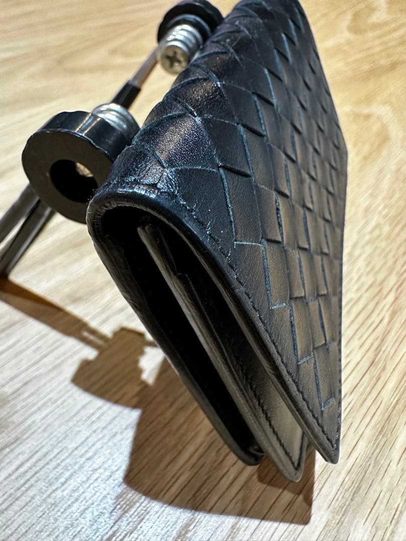 [美品]ボッテガヴェネタ　名刺入れ　黒