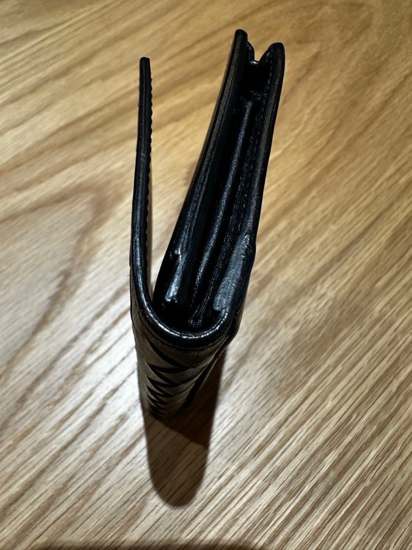 [美品]ボッテガヴェネタ　名刺入れ　黒