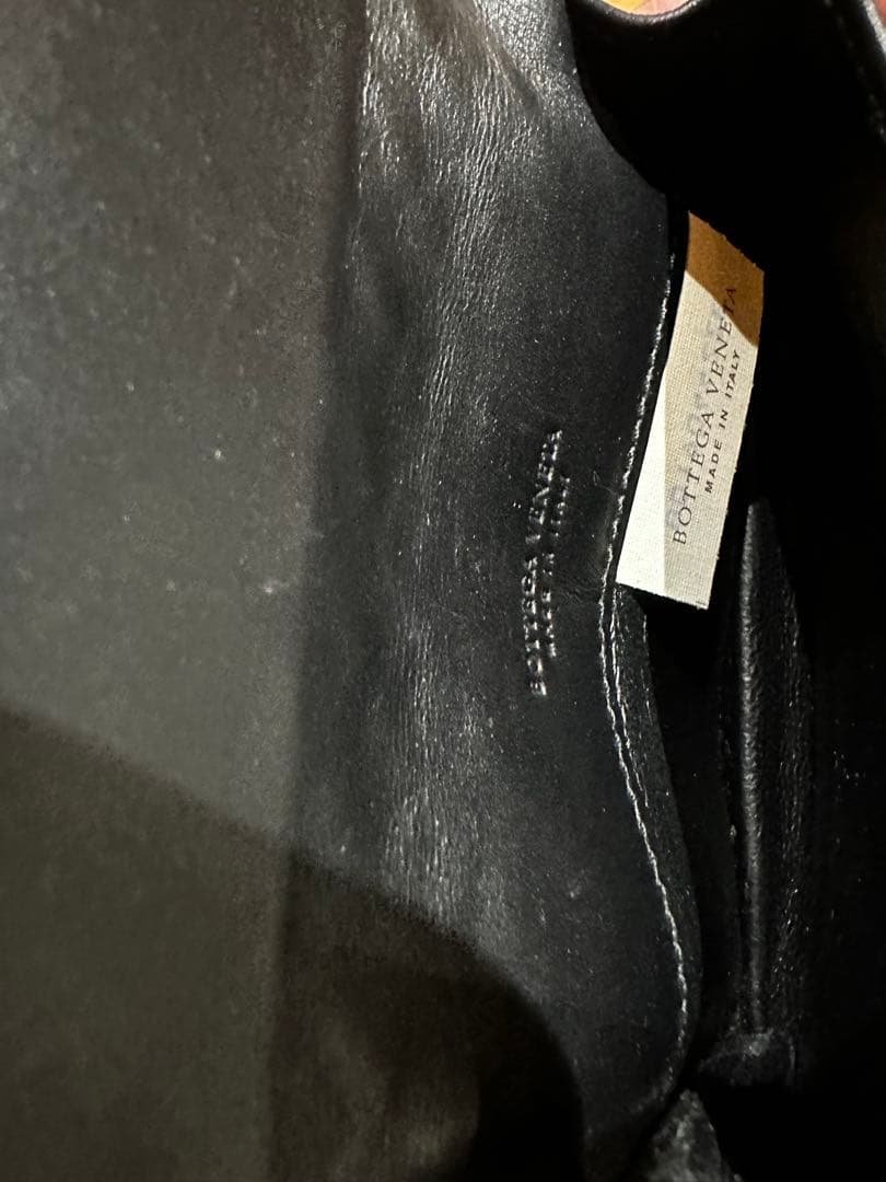 [美品]ボッテガヴェネタ　名刺入れ　黒