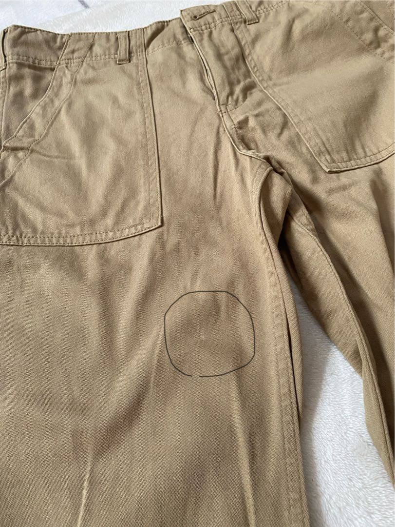 Spick and span ルーズベイカーパンツ　ベージュ40