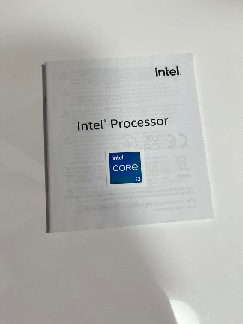 新グラデスト　Intel Core i3-12100F LGA1700