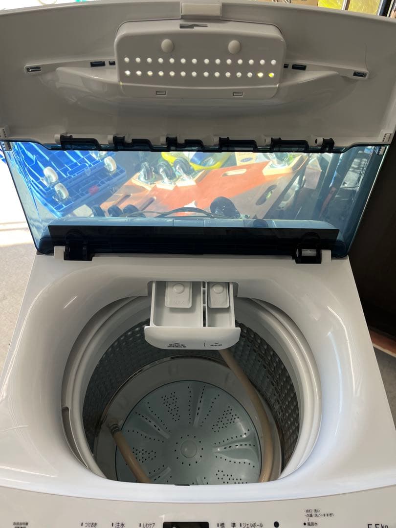 全国送料無料 ハイアール 2023年製 洗濯機 JW-U55HK 女性オーナー