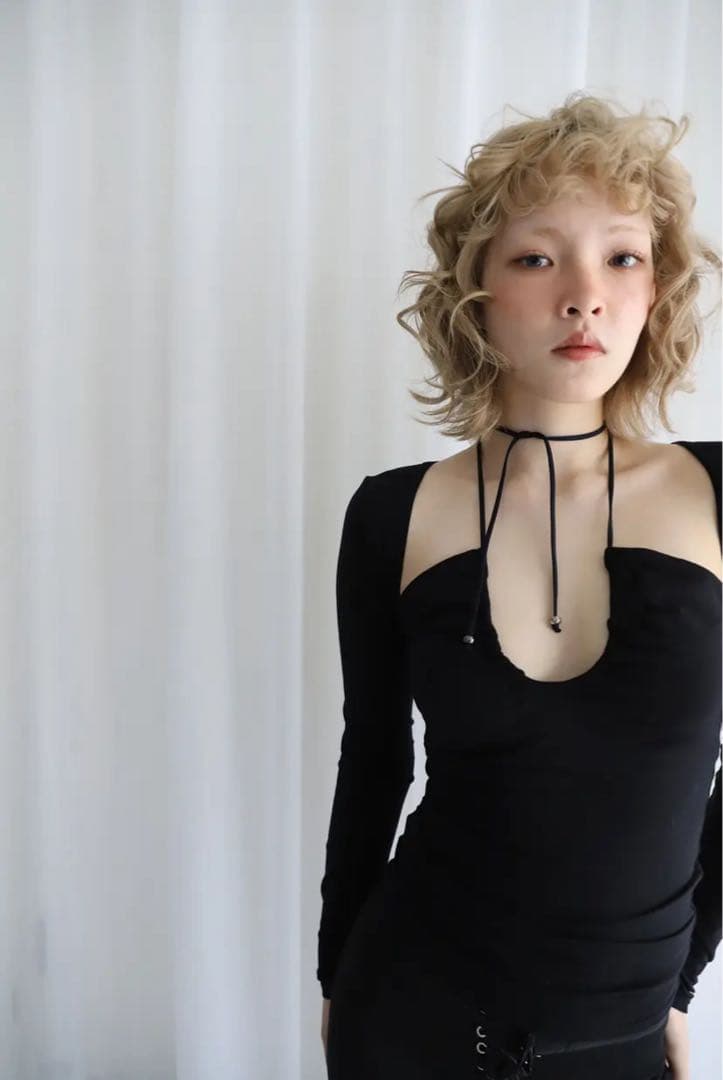 GEMINItale ホルダーネックトップス(パッド付)