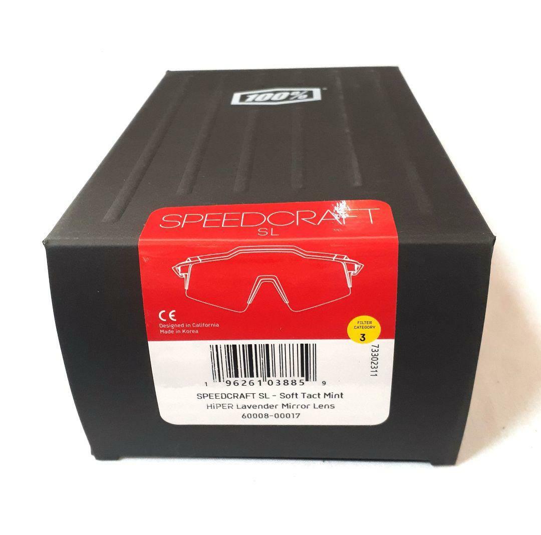 100% Speedcraft SL ラベンダー ワンハンドレッド サングラス