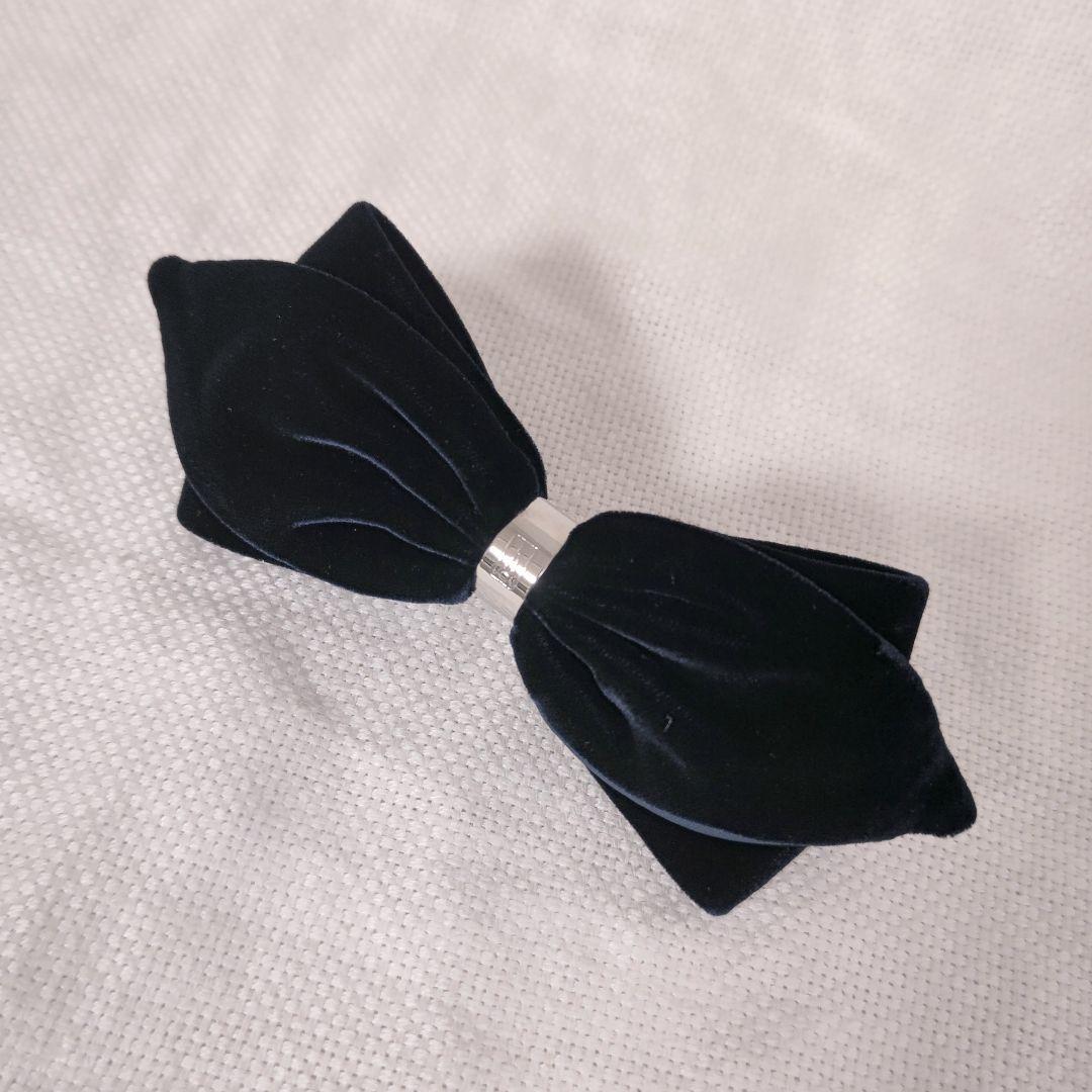 アレクサンドル ドゥ パリALEXANDRE DE PARISリボンバレッタ紺