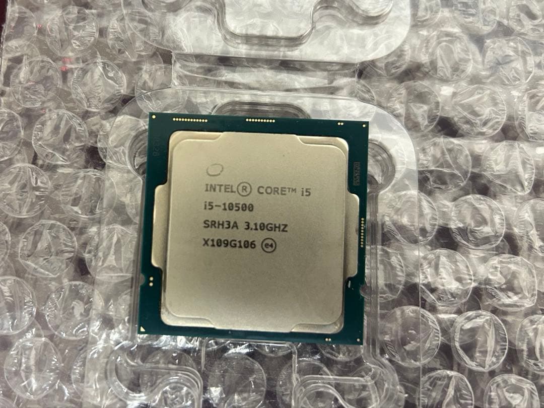 Intel Core i5-10500 CPU シェルケース静電気防止袋付
