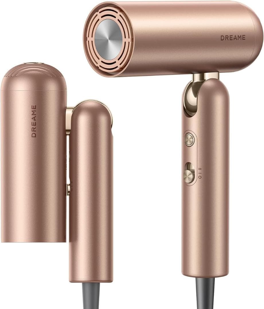 dreame (ドリーミー) Pocket Uni ヘアドライヤー 電圧世界対応