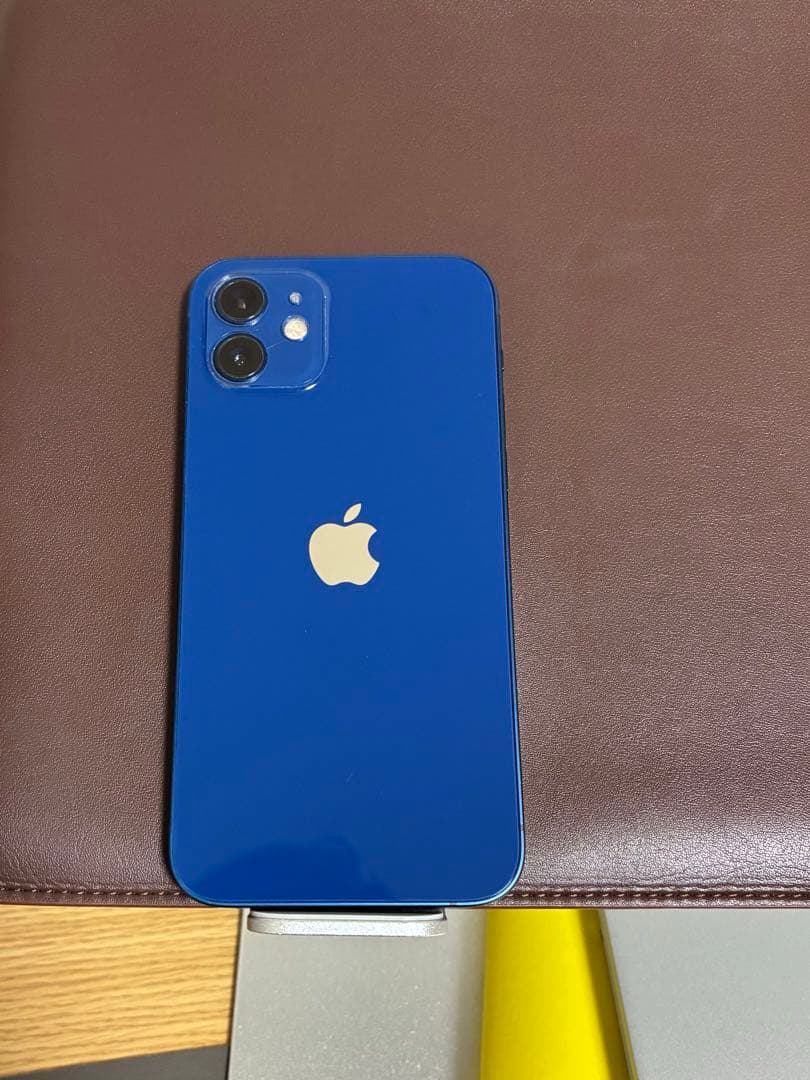 【CASEKOOのケース付き】Apple iPhone 12 本体 ブルー
