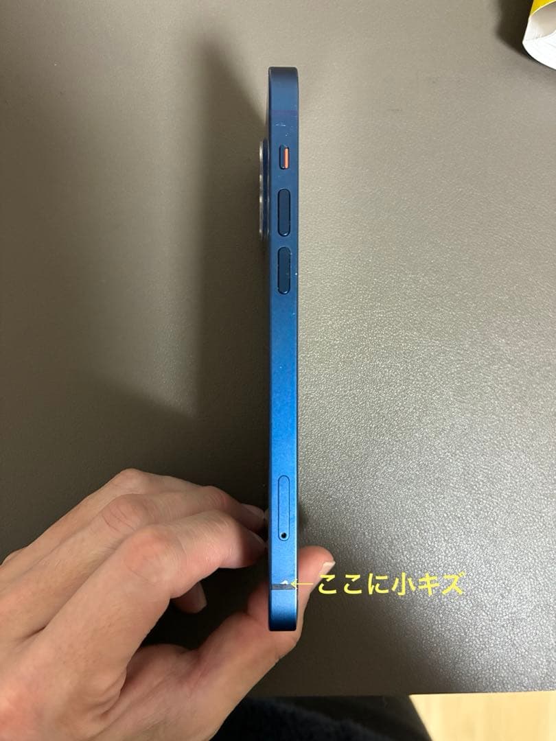 【CASEKOOのケース付き】Apple iPhone 12 本体 ブルー