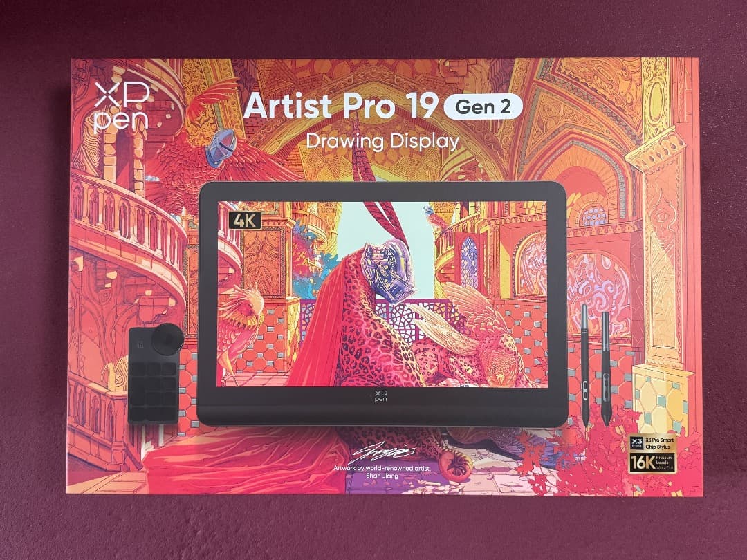 XPPen Artist Pro 19（Gen2）4K液タブ・MD180UH