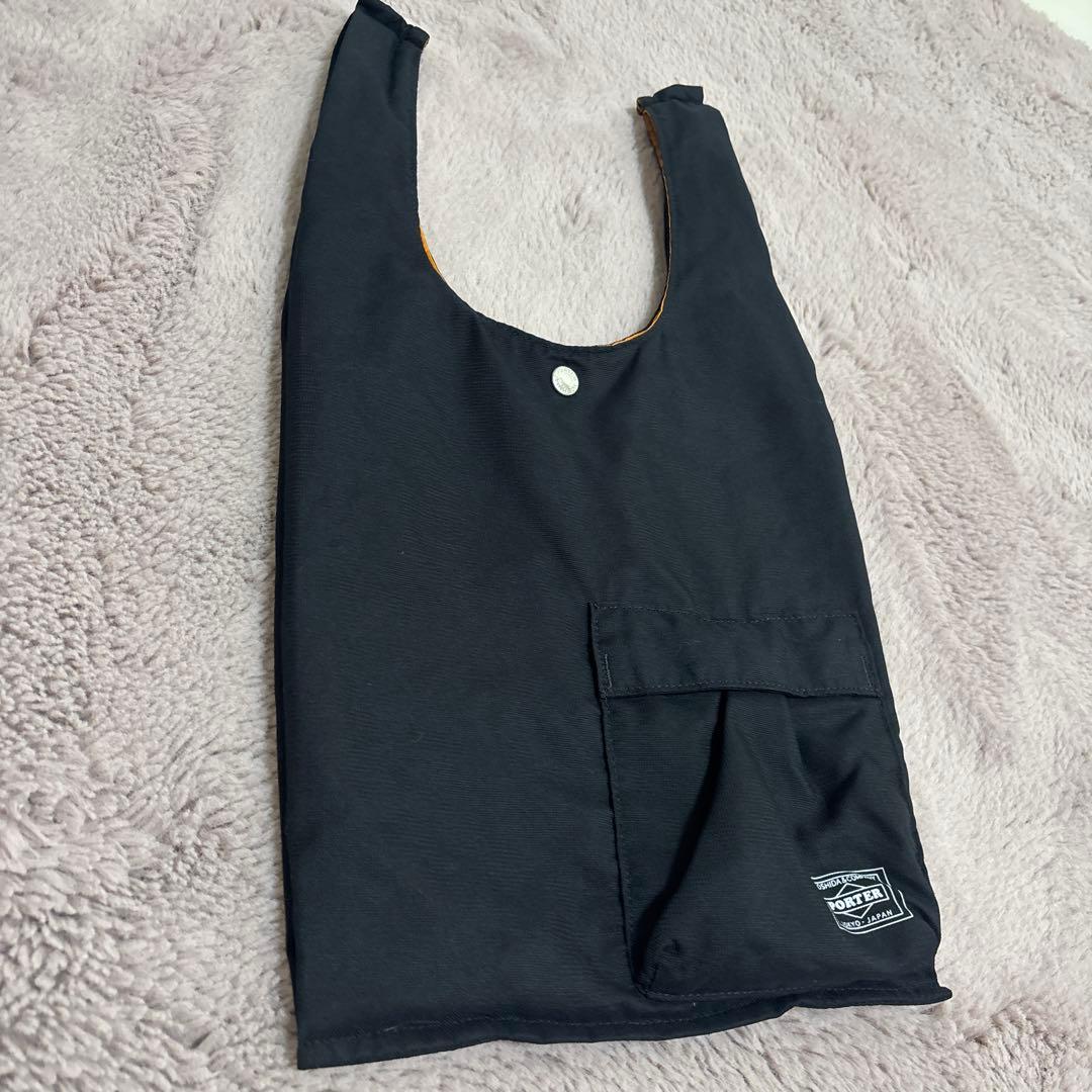 【完売品】PORTER ポーター Bagger GMS ブラック エコバッグ