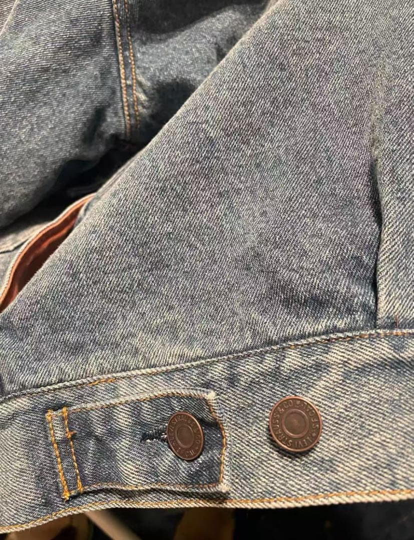 Levi's×Barbour Type2 デニムジャケット コラボ希少 極美品