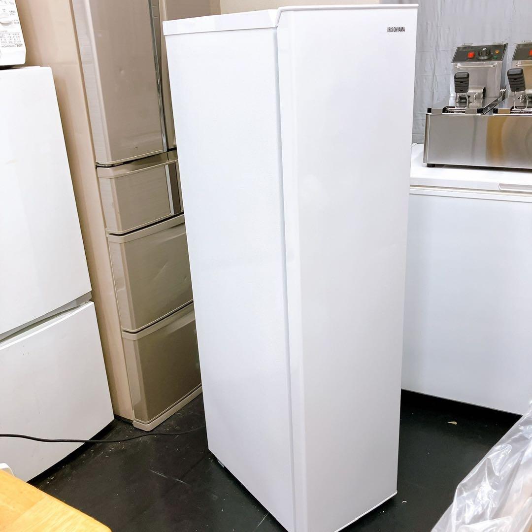 冷凍庫 小型120L アイリスオーヤマ IUSN-S12A 幅スリム 前開き