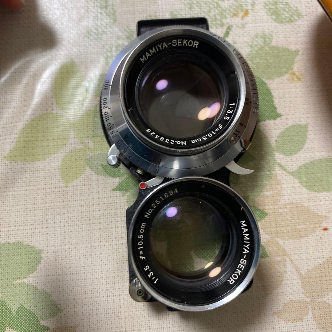 MAMIYA SEKOR 105mm F2.8二眼レンズ