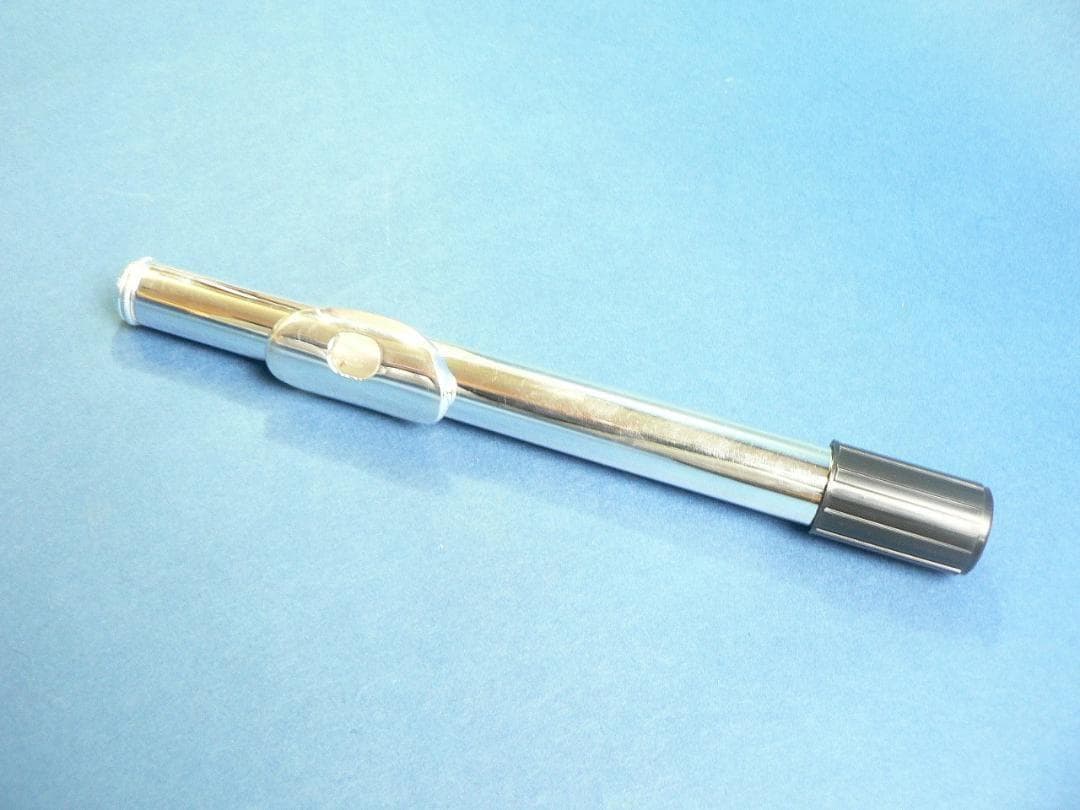 フルート用頭部管・銀メッキ・新品・送料込！