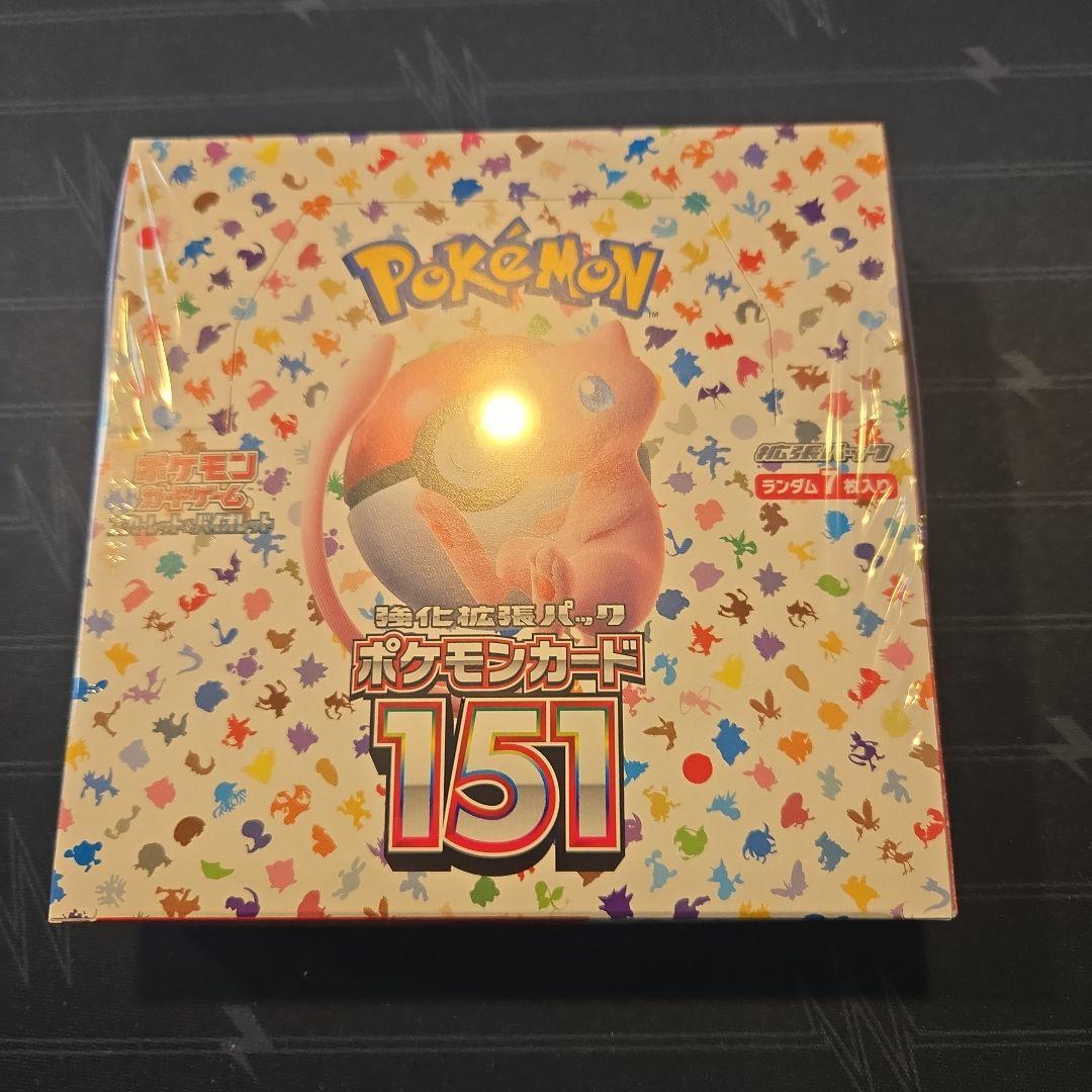 か*で様 【新品未開封】強化拡張パック ポケモンカード151 シュリンク付きBO