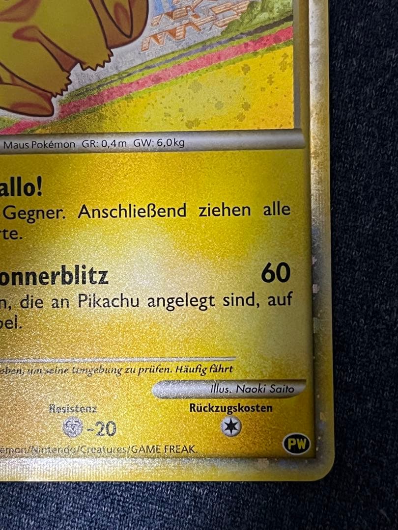 ピカチュウワールド　ドイツ語