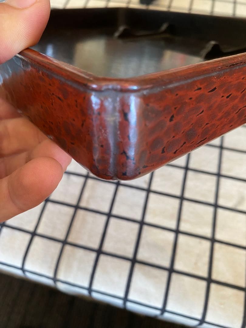 鎌倉彫　博古堂　後藤斎宮　硯箱