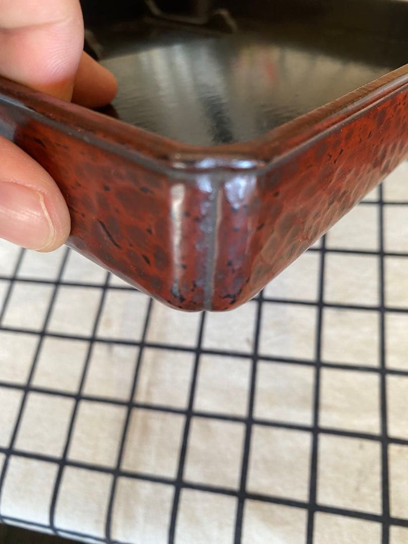 鎌倉彫　博古堂　後藤斎宮　硯箱