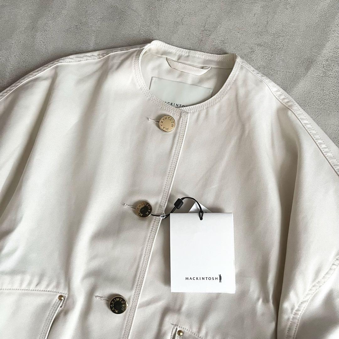 MACKINTOSH 新品 2025SS ハンビーノーカラーデニムジャケット