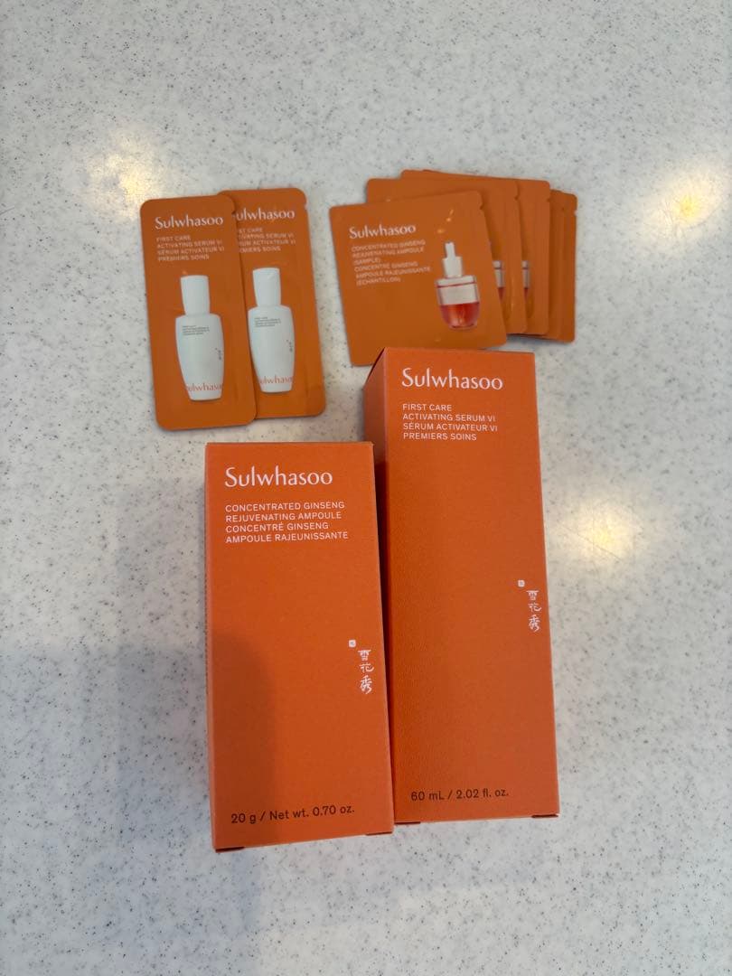 滋陰生ジャウムセンアンプル。ユンジョエッセンス60ml新品未使用ソルファス雪花秀