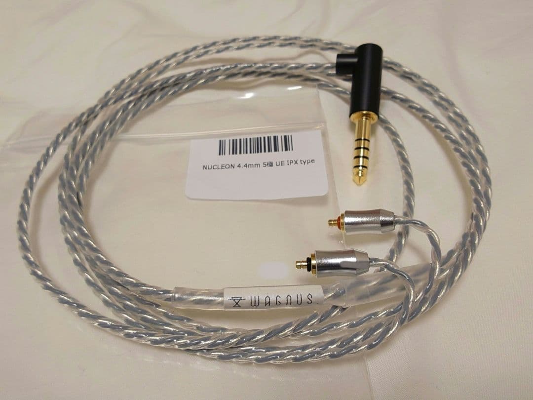 WAGNUS. NUCLEON 4.4mm T2/IPX L字プラグ