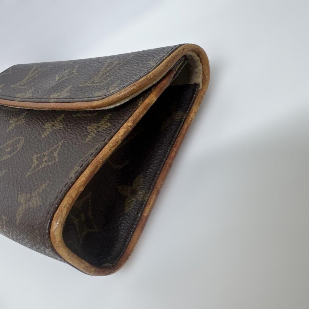 み*ず様 ルイヴィトン モノグラム ポシェット フロランティーヌ レザーベルト付