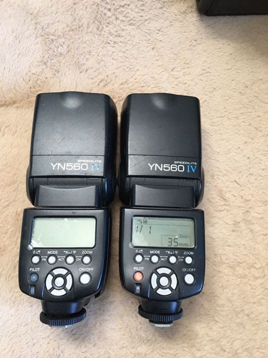 送料込 yn560IV 2本セット　ストロボ　フラッシュ　デジタルカメラ　一眼