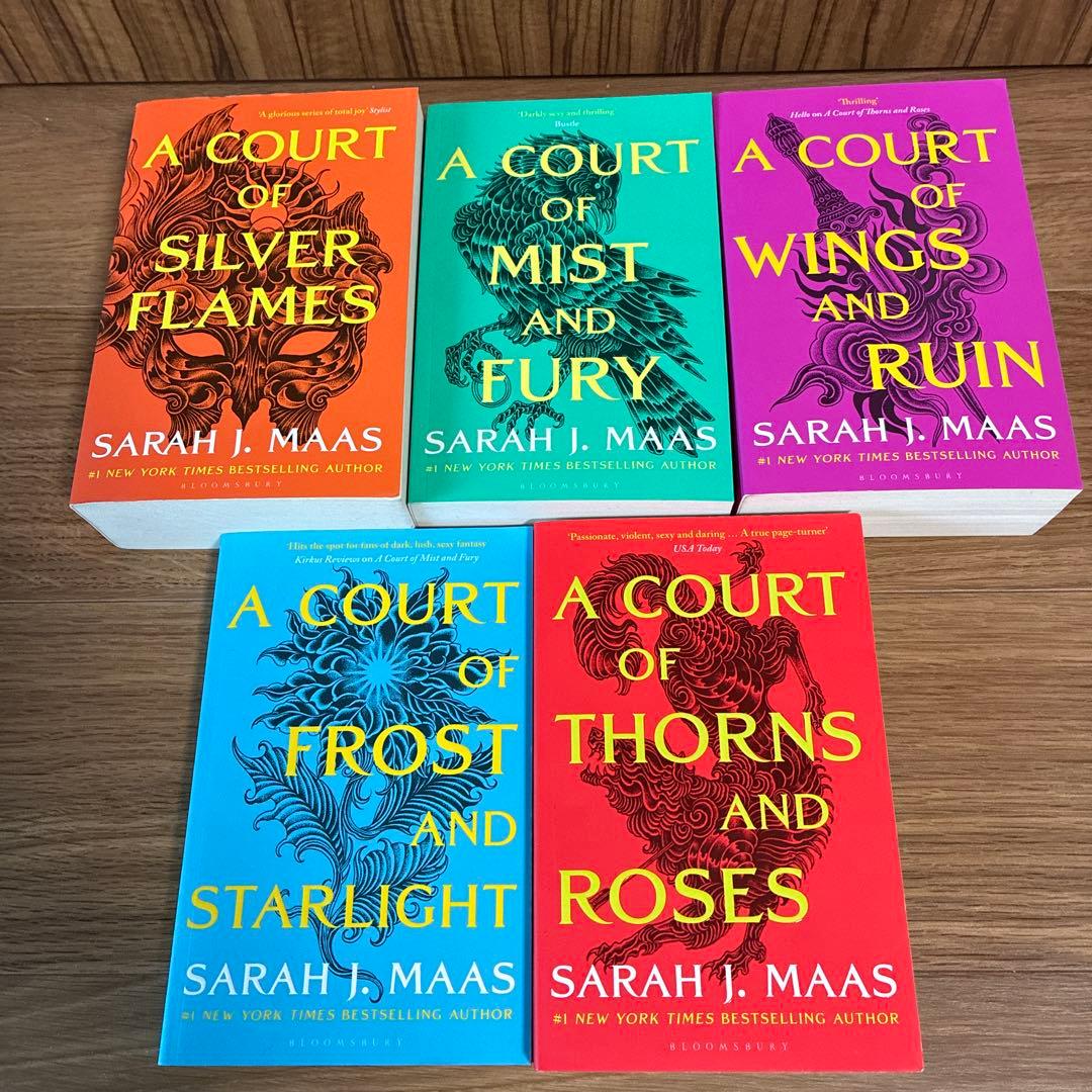A Court of Thorns and Rosesシリーズ全5巻セット
