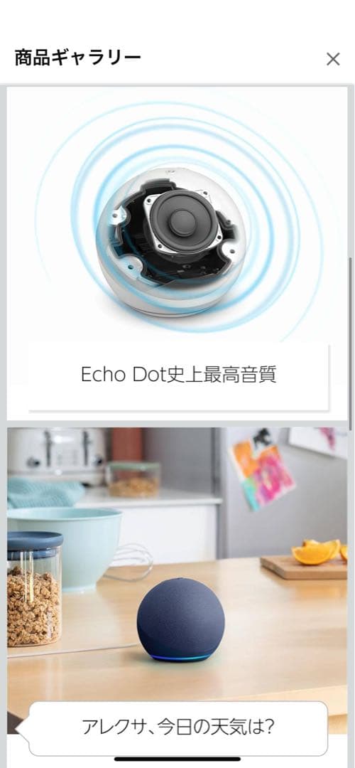 【新品未使用】Echo Dot 第5世代　2個セット　チャコール　黒