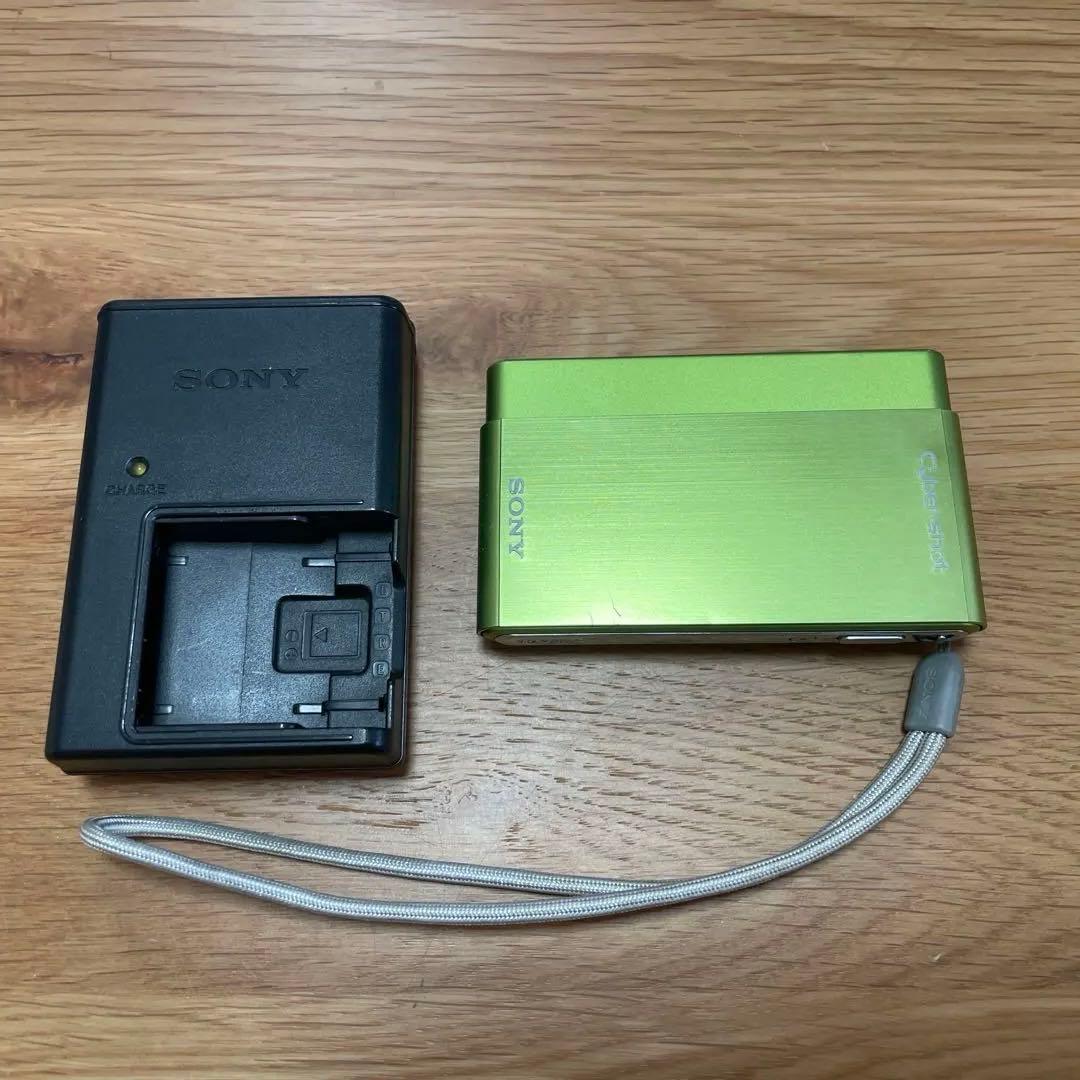 SONY Cyber-shot DSC-T77（グリーン）