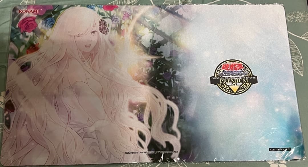 遊戯王　プレイマット　アジア　限定　ガーデン·ローズ·フローラ　未開封