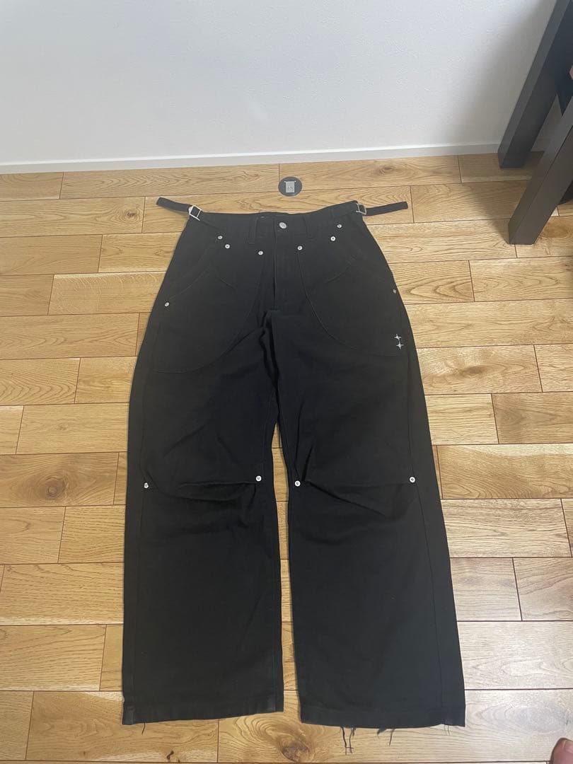 Supreme Double Knee Painter Pant似刺繍入りパンツ