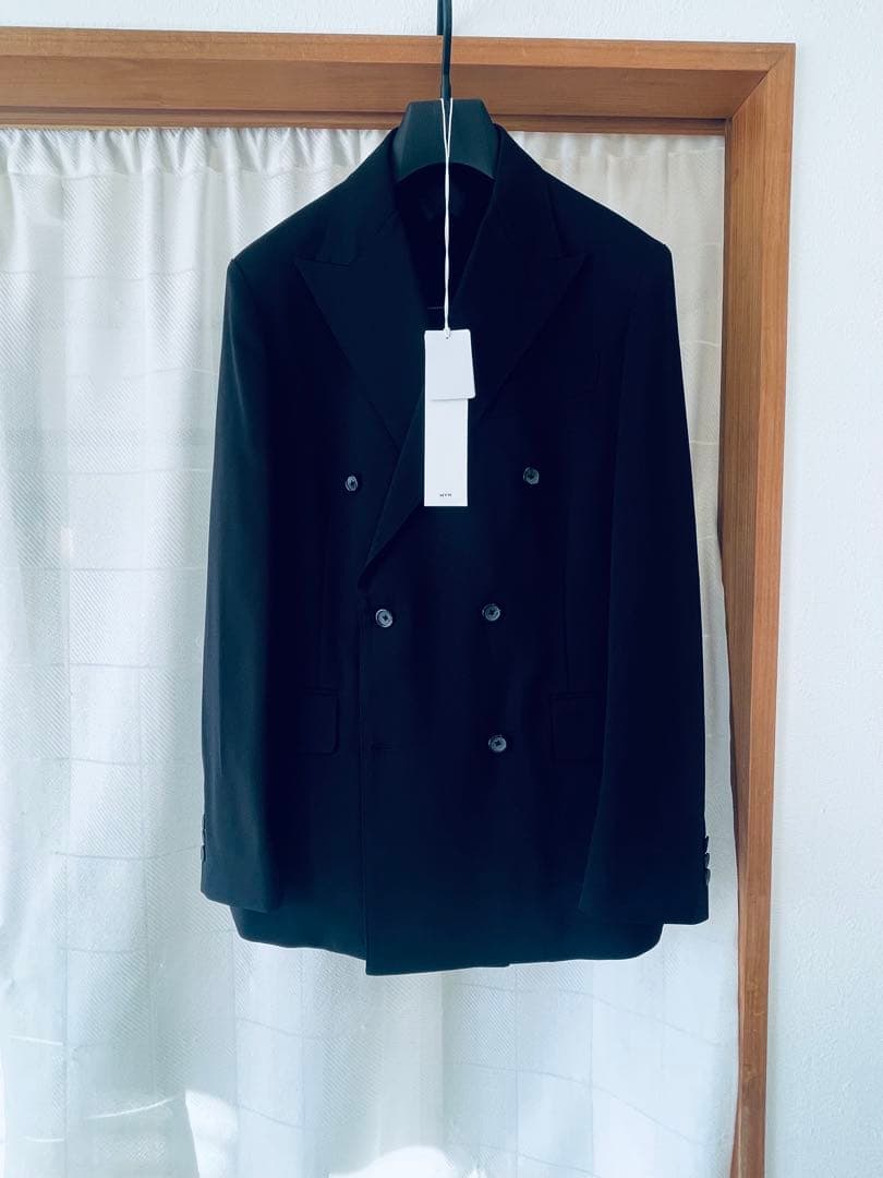 ジャケット・アウター WYWM LIDNM HIGH TWIST PE DOUBLE SUIT M