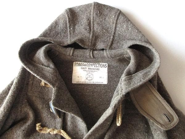 ローブス＆コンフェクションズ ネップウール ダッフルコート 1 男女着用可