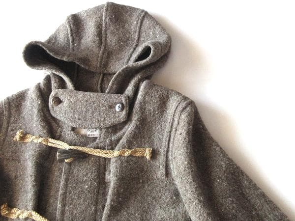 ローブス＆コンフェクションズ ネップウール ダッフルコート 1 男女着用可