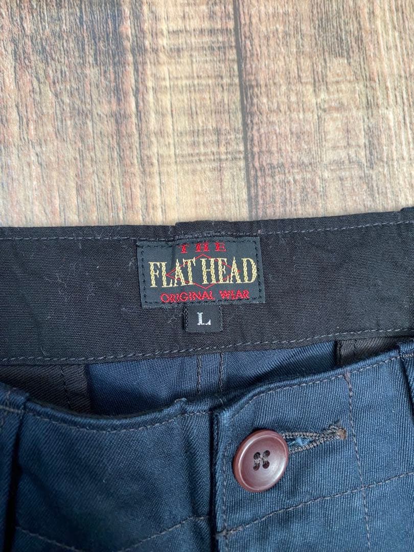 THE FLAT HEAD FN-PA-C007 L ネイビー