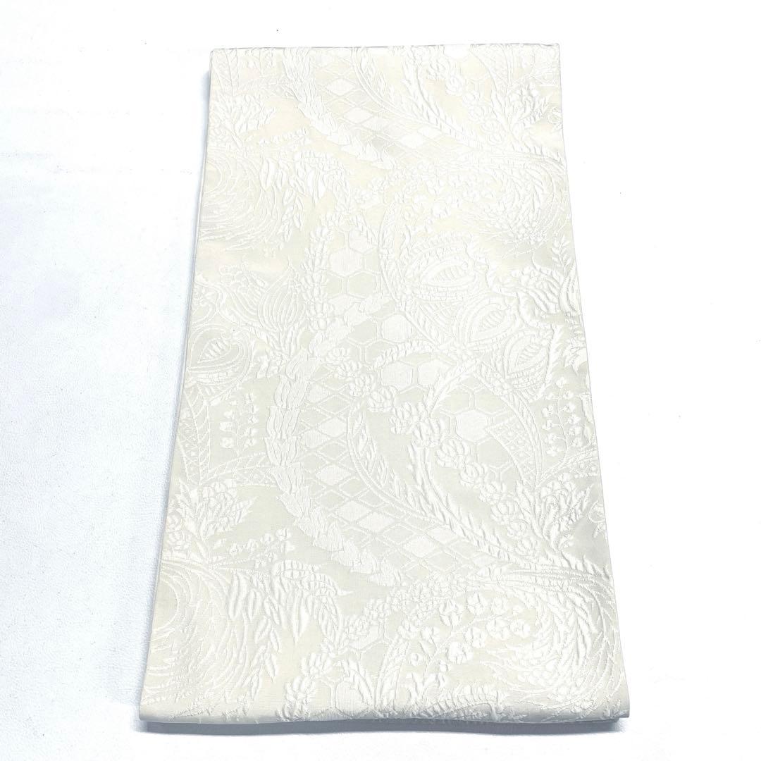 専用帯5968 ●渡文織物謹製 纐纈 高級 正絹 全通 袋帯