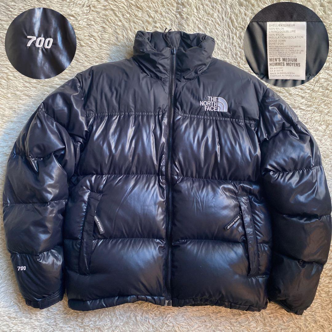 【90’s】ノースフェイス ヌプシ ダウンジャケット 700フィル ブラック M