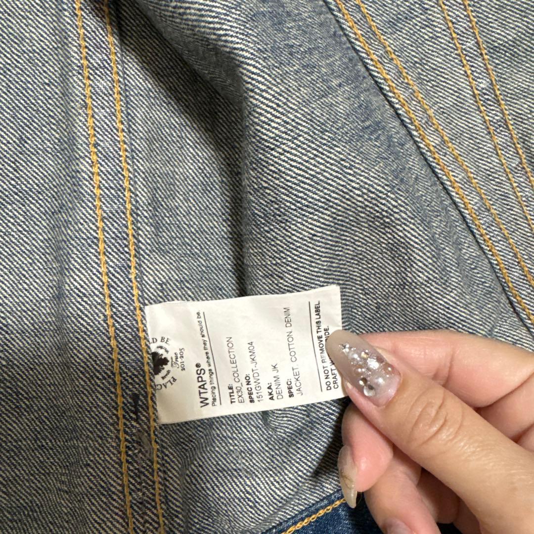 専用WTAPS 15SS 151GWDT-JKM04 DENIM JK 裏ロゴ