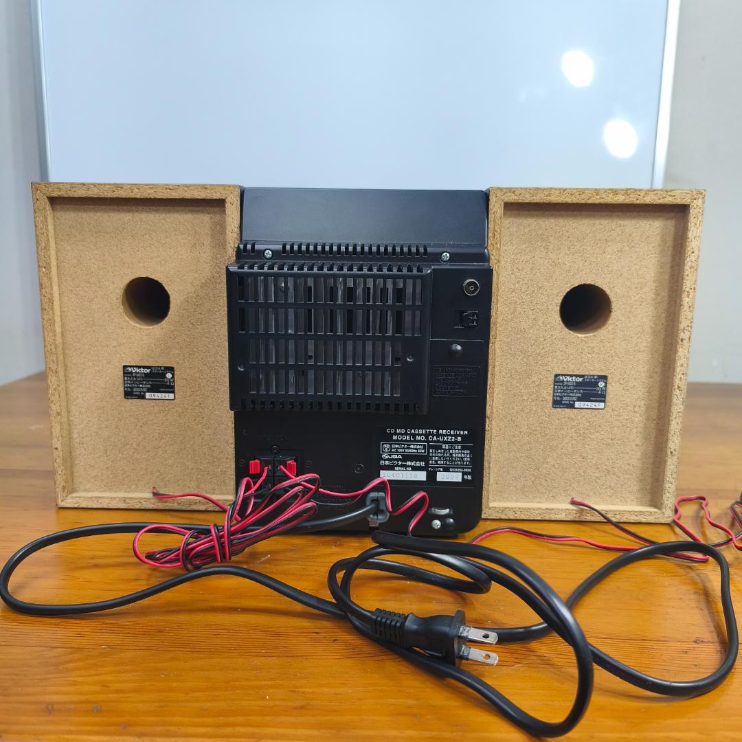 VICTOR UXZ2　CD MD USB　カセットテープ　コンポ　ビクター