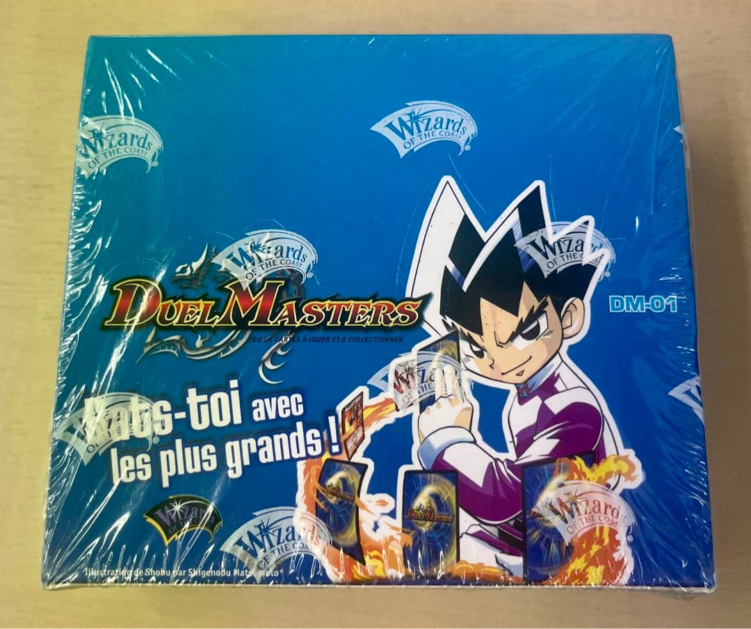 デュエルマスターズ DM-01 未開封BOX フランス語版