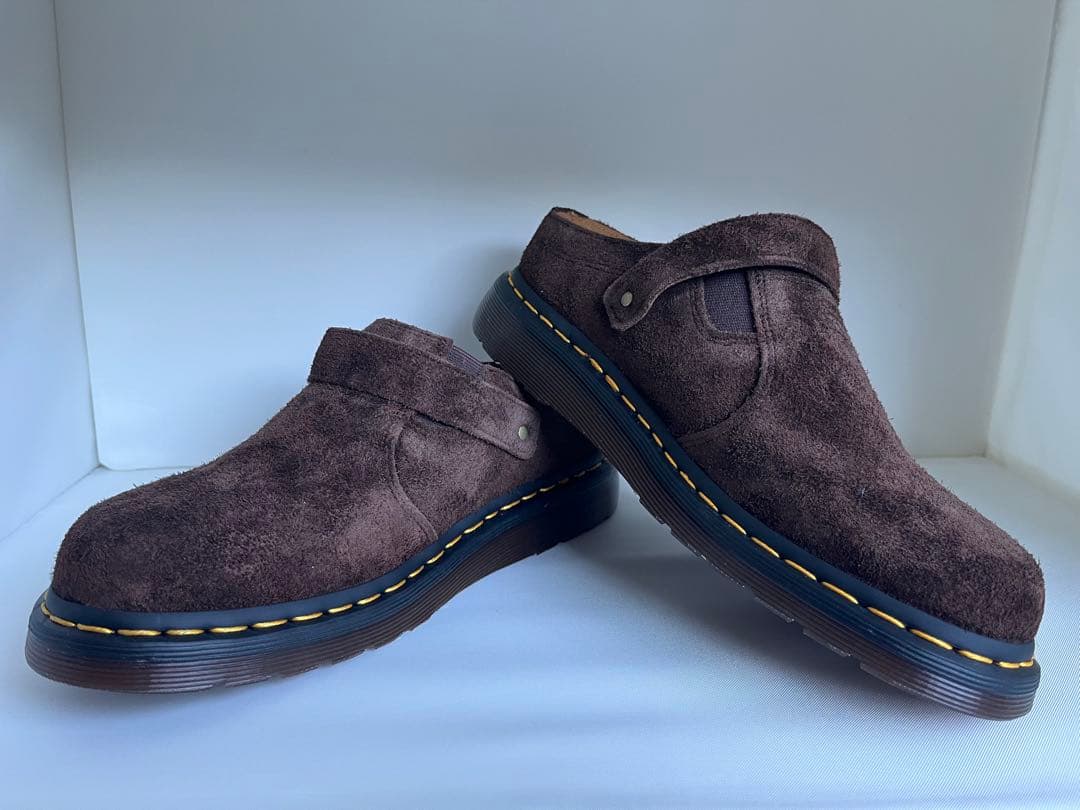 靴 Dr.Martens ISHAM SUEDE MULES