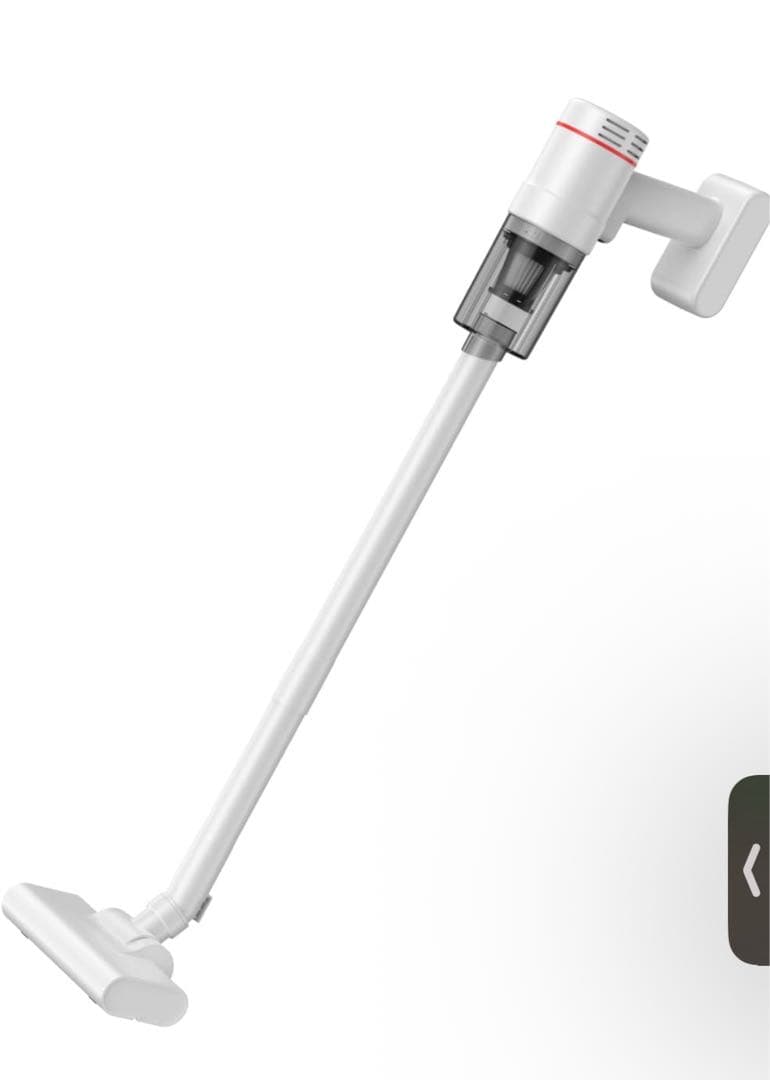 ホワイト コードレス掃除機