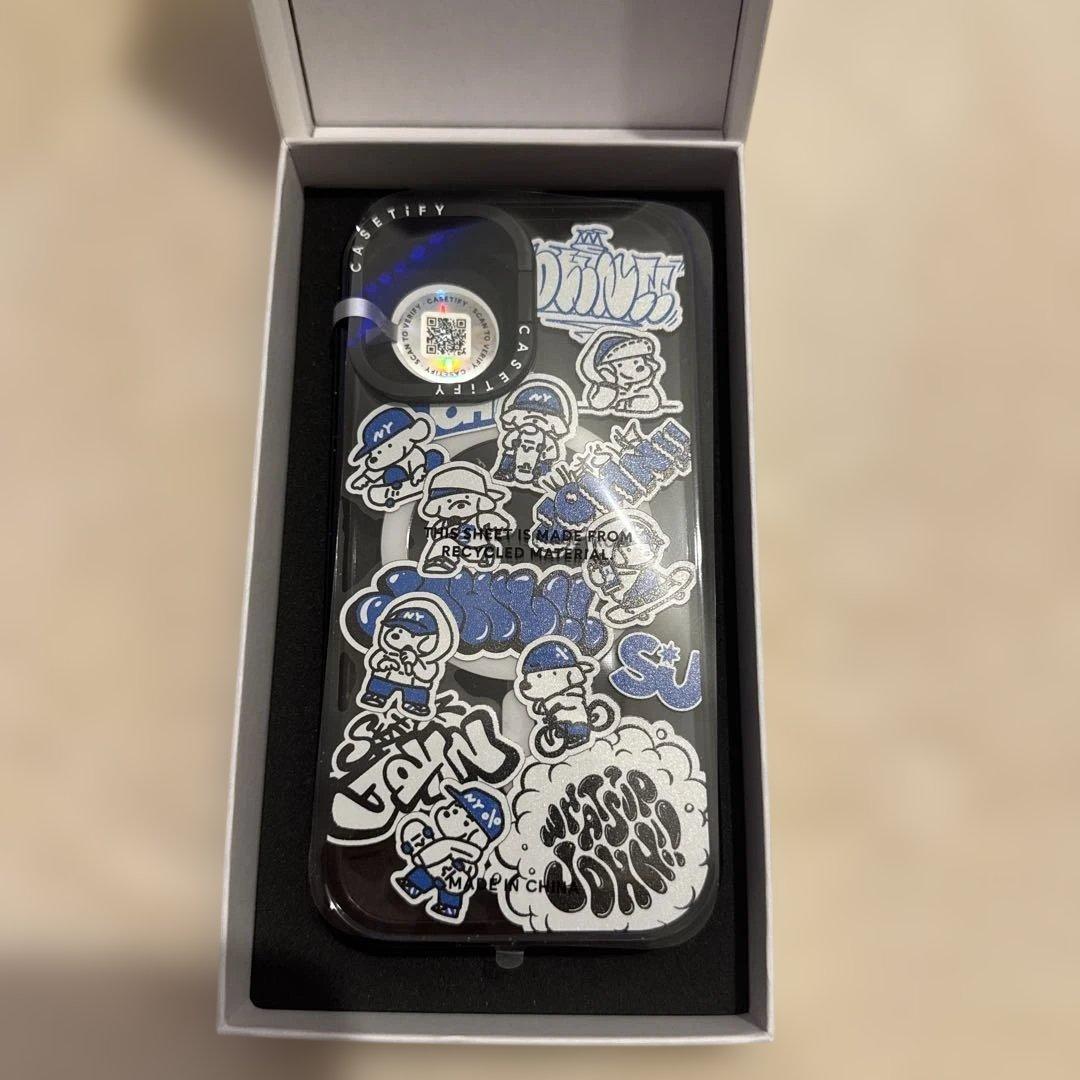 CASETiFY mini joHN スタンド付　　iPhone16ケース　新品