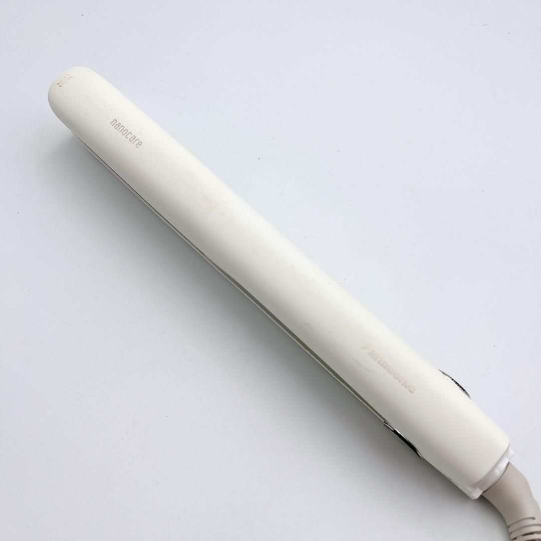 Panasonic ナノケア　ストレートヘアアイロンEH-HS0J 白